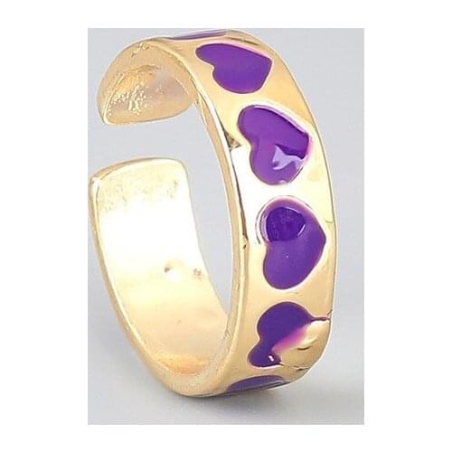 Womens Ring Trend Vintage Heart Shaped Aesthetic Jewellery Decorations Woman Accessories Punk Rave Party Women Jewelry Rings