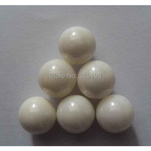 100pcs 6.747mm 17/64" Alumina Oxide Ceramic Ball Al2O3 for bearing/pump/linear slider/valvs balls