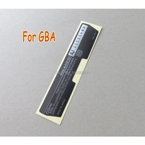 100pcs/lot Replacement New Lables Stickers for Gameboy Advance/ SP/ Color/Pocket for GBA/ GBA SP/ GBC/GBP Game Console