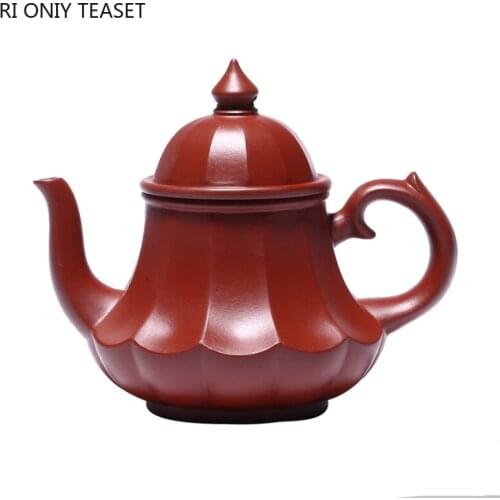 180ml Yixing Purple Clay Teapots Famous Handmade Tea Pot Beauty Kettle Chinese Dahongpao Teaware Tea Set Gifts Customized