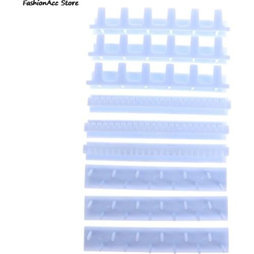 9 in 1 Wall Hanging Jewelry Hooks Display Organizer Earring Necklace Ring Holder