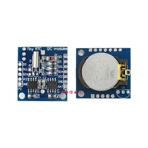 Free Shipping!!! ds1307 real time clock / 24C32 memory / Tiny RTC I2C chip sensor