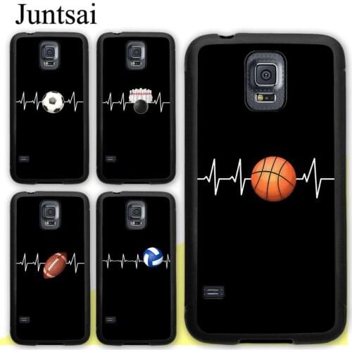 Basketball Heartbeat Pulse Case For Samsung Galaxy A51 A71 A21S A20e A31 M31 M21 A50 A70 S9 S10 S20 Plus Note 20 Ultra