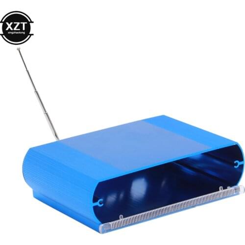 Aluminum Module Case Box for 12v Bluetooth WMA MP3 Decoder Board Shell Music Player Car Accessory Radio Module Support USB FM TF