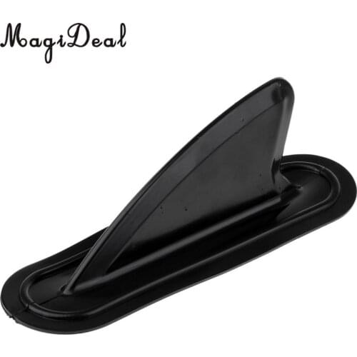 Black Rowing Boat Kayak Skeg Tracking Fin Integral Fin Mounting Points Replacement Watershed Board Canoe Dinghy Accessories