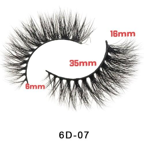 CrownLashes Handmade natural Crossing Soft False Eyelashes 1 pair glitter packing Makeup Extension Long lash 3D Mink Lashes