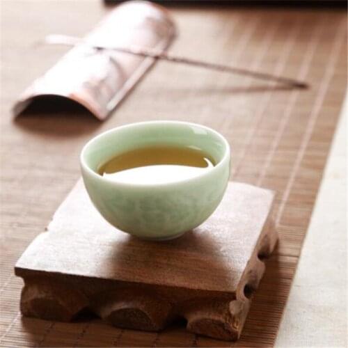 Wooden Tea Cup Mat Coaster Tea Set Kitchen Accessories Placemat Cup Holder Dish Pot Pads Heat Insulation Placemat