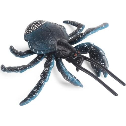 Childrens Cognitive Simulation Solid Marine Animal Model Toy New Coconut Crab Plastic Ornament Garage Kit