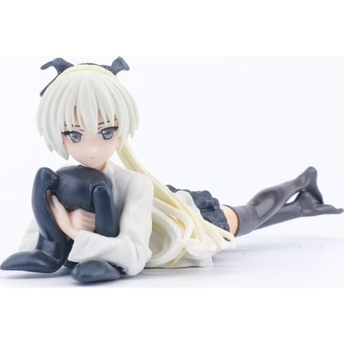 1 Pcs New Japan Anime Yosuga No Sora Kasugano Sora Hold The Rabbit PVC Action Figure Toys Collection Model Car Room Decors Gifts