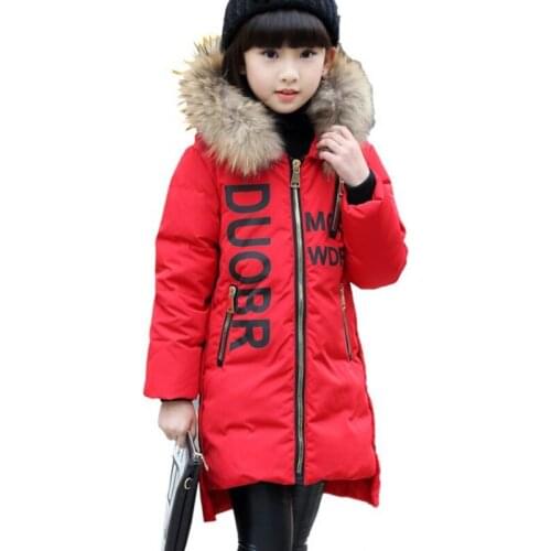 New Girl Winter Jacket Thickness Winter Autumn Winter Coat For Kids Winterjassen Kinderen Winter Jacket 8GT034
