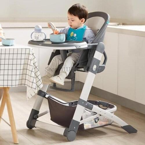 Baby Dining Chair Multifunctional Baby Home Dining Chair Folding Child Seat Dining Table Chair