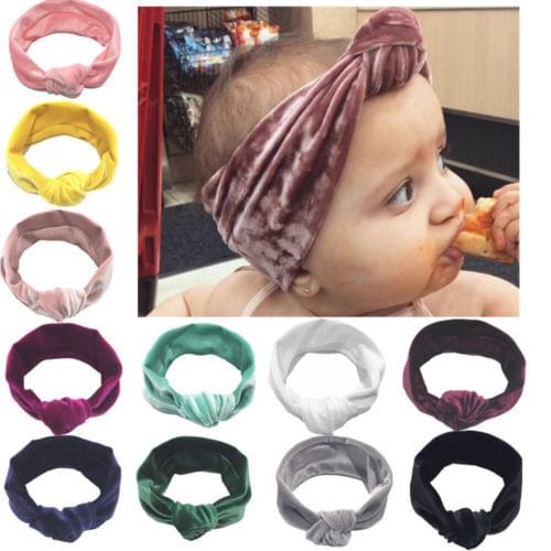 Cute Kid Girl Baby Toddler Bow Headband Hair Band Accessories Headwear Head Wrap