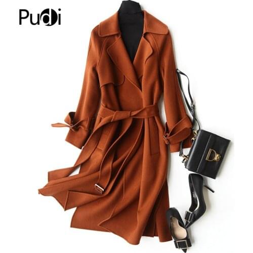 A37011 Real wool coat jacket overcoat womens winter warm coat genuine inside winter coat