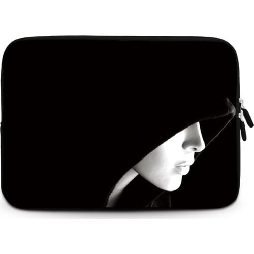 Hoody Lady Laptop Sleeve Bag Notebook Bag Fundas for Macbook Air Pro Retina 11 13 12 15 13.3 15.6 Pouch Case Sleeve Bag