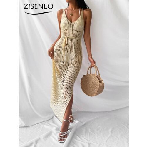 ZISENLO Fashionable Knitted Dresses