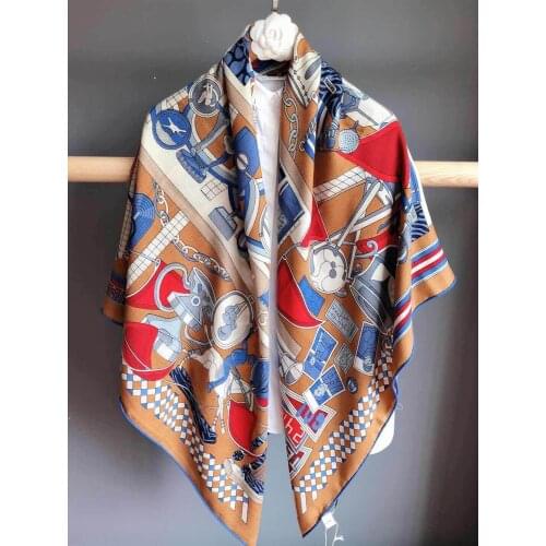 2020 new arrival winter colorful classic 70% cashmere 30% silk big scarf 135*135 cm warm fashion wrap shawl for women lady