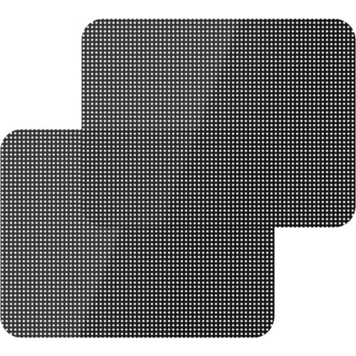 2PCS Car Side Window Mesh Film Windshield Net Sun shade Sticker UV Protection Car Static Sunshade
