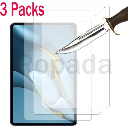 3 Packs Tempered glass screen protector for Huawei matepad pro 10.8 2021 release new version 10.8'' tablet protective film