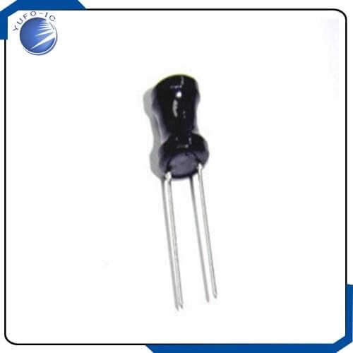 5pcs/LOT 8*10mm 470UH inductor magnetic core inductance dip 8*10 magnetic inductors coil wire winding 8X10MM 470 uh