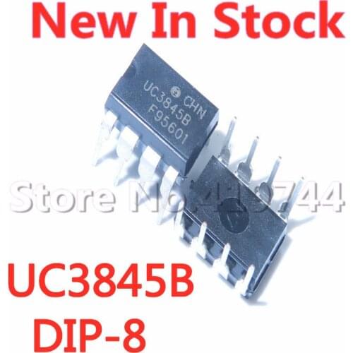 5PCS/LOT UC3845B UC3845BN DIP-8 in-line current mode controller chip In Stock NEW original IC
