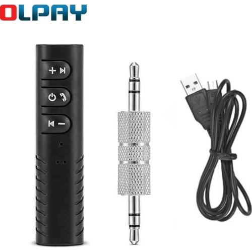 Bluetooth receiver adapter AUX car speaker headset universal one for two calls Bluetooth audio receiver