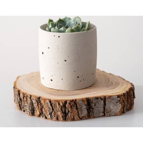 Cylinder Pot Molds Concrete Planter Molds Silicone Flower Pot Molds Flower Holder Molds