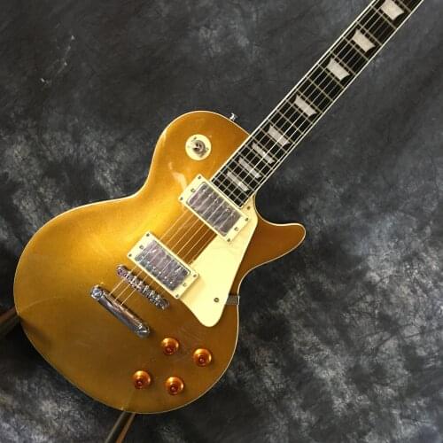 Wholesale custom shop fret binding electric guitar mahogany wood body and neck standard electric guitar