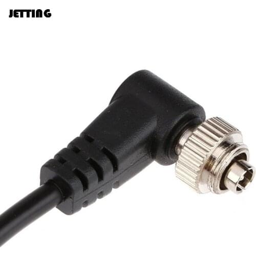 3.5mm to Male PC Flash Sync Cable Screw Lock for Trigger Studio Light Camera Flashes Accessories PC Flash Sync Cable