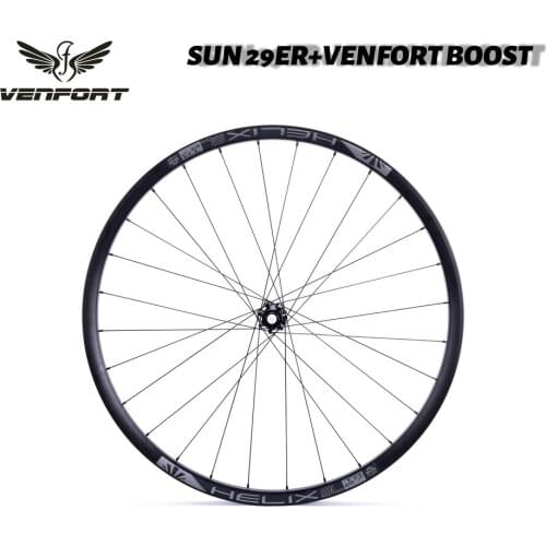 MTB 29er Wheelset 29inch SunRingle Helix TR27 SL Tubeless Rim with VENFORT Star Ratchet 28H Straightpull hub 110x15/148x12 Boost