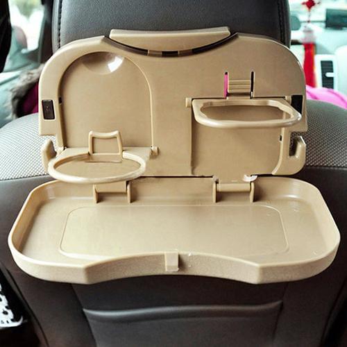 Fashion Durable Folding Travel Portable Plastic Food Drink Holder Tray Car Kit hot