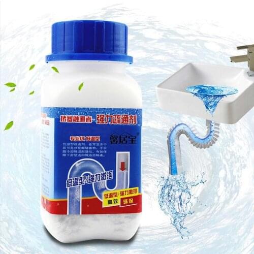 Powerful Pipe Dredging Agent Toilet Cleaner Sink Unblocker Kitchen Sewer Pipe Dredging Agent Drain Cleaner