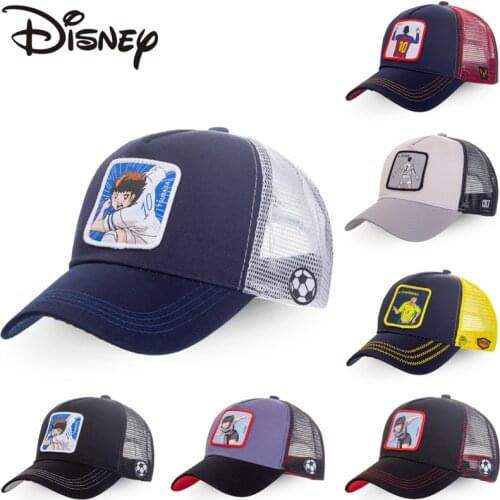 New Brand Anime Captain Tsubasa Snapback Cotton Baseball Cap Men Women Hip Hop Dad Mesh Hat Trucker Hat Dropshipping