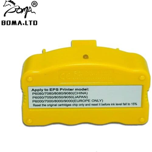 BOMA.LTD Original Cartridges Chip Resetter For EPSON SureColor P6000 P7000 P8000 P9000 P6050 P7050 P8050 P9050 P7000V P9000V STD