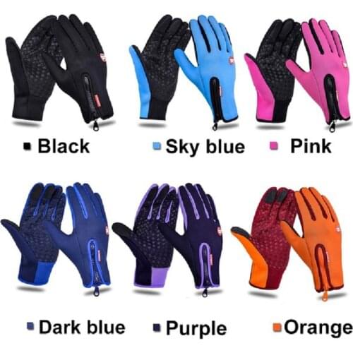 Fishing Gloves Touchscreen Gloves Unisex Winter Thermal Cycling Ski Outdoor Camping Hiking Motorcycle Gloves Sports Full Finger