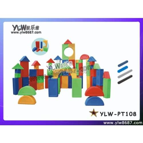 Plastic Building Block Games For Indoor Playground,Kids Playground Toys