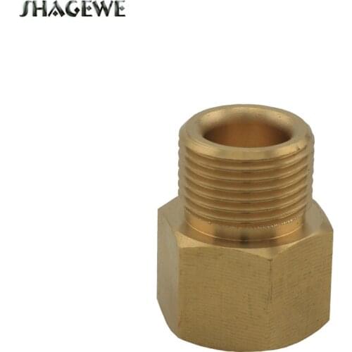 Co2 Tank Regulator Convert Adapter Female W21.8 to male G5/8 or Male W21.8 to Female G5/8-standard Co2 tank no pin to Regulator