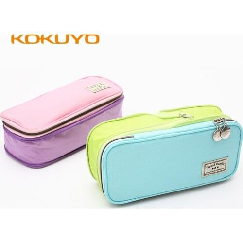 School Supplies Large-capacity Pencil Bag Cute Korean Stationery Double-layer Pen Pouch