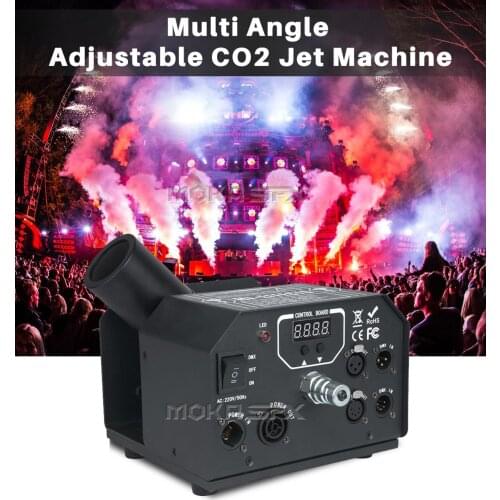 No Ice residue design 180 Adjustable CO2 Jet Machine shoot 15m co2 blaster cryo cannon 180 Degree