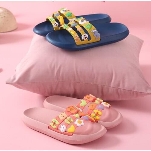 COWCOM 2021 Women Fashion Lovely Slippers Womens Stepping on Excrement Summer Slippers House Flat Slippers for Women YK