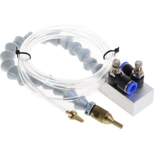 Mist Coolant Lubrication Spray System for 8mm Air Pipe CNC Lathe Milling Drill Machine Metal Cutting Engraving Cooling Machine