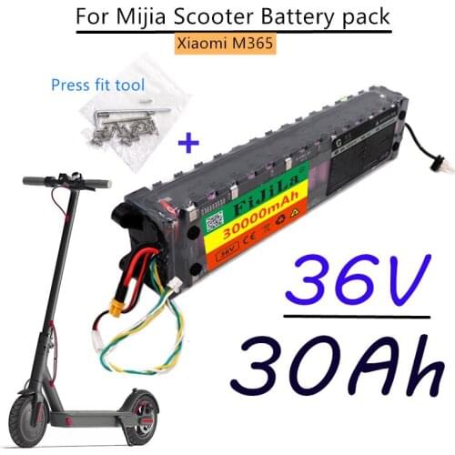 New Original 36V 20Ah battery ForXiaomi M356 M356 Pro Special battery pack 36V battery 20000mAh Riding 40km + Press fit tool