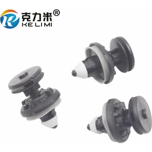 KELIMI 20x Auto Interior Door Card Trim Panel Retaining Clip For Ford Panel Fastener For VW Polo Audi Car Accessory