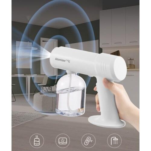 17oz Spray Light Wireless Nano Steam Atomizer Fogger Disinfection Machine Handheld Steam Sprayer for Home Office Hotel