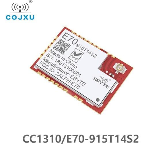 CC1310 915MHz Wireless rf Module Long Rang 1.5km UART Transceiver SMD IOT Transmitter and Receiver COJXU E70-915T14S2