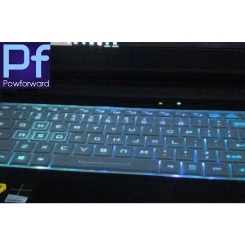For Sager NP9778-S NP9778(Clevo P770DM) NP9758-S NP9758(Clevo P750DM) 17.3 Waterproof Ultra Thin Transparent Tpu Keyboard Covers