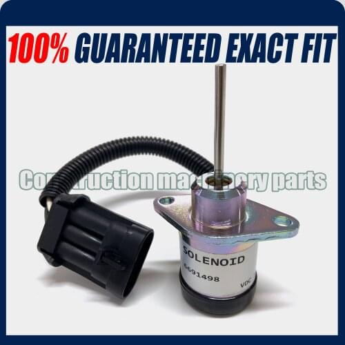 FUEL SHUT OFF SOLENOID SWITCH FOR BOBCAT 6691498 1503ES12A5UC4S EXCAVATOR FUEL SHU