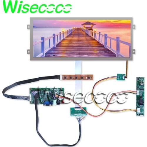 HSD123IPW1-A00 12.3 IPS LED LCD Display Panel for Car LCD Screens 1920*720 VGA LCDS controller board testing on by one