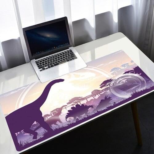 Jurassic Park Mouse Pad Computer Mousepad 90x40cm Natural Rubber XXL MouseMat Gamer Desk Mat Computer Gamers keyboard Mausepad