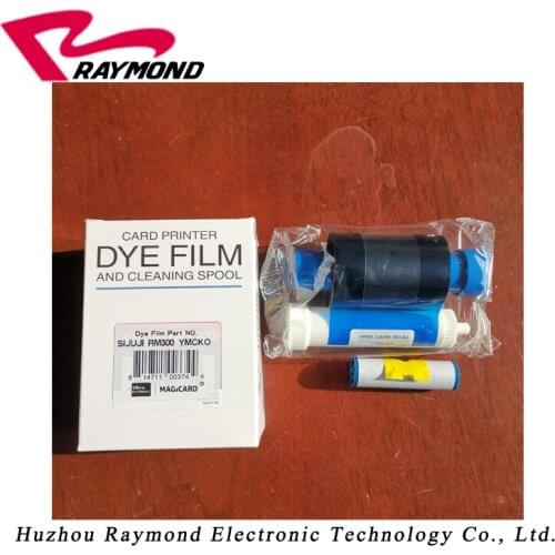 Magicard Color Ribbon SIJUJI RM300 YMCKO ribbon usd on enduro3e printer