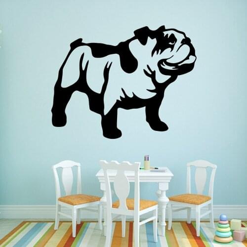 Cute Pet Dog Vinyl Wall Sticker Art Wallpaper Decor For Kids Room Bedroom Wall Art Decal Stickers Murals muursticker